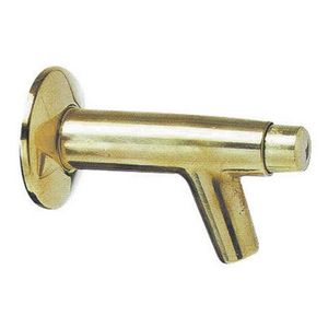 Conector de Agua para Jardín de Latón con Botón de Presión, Salida de 15 mm - Product Image 1