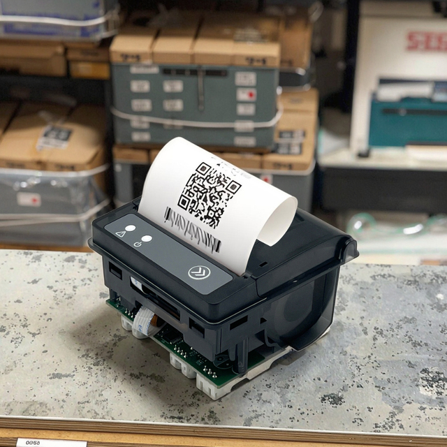 Embedded Micro-Printer 58mm Panel Thermal Receipt Barcode QR Code Printer 5-9V