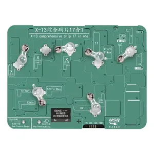 Programmeur de puces intégré YCS 17 NI 1 pour la logique du module de baseband Intel Qualcomm EEPROM iPhone <span class=keywords><strong>X</strong></span> XS <span class=keywords><strong>11</strong></span> 12 13 MAX <span class=keywords><strong>PRO</strong></span> – Outils de réparation logique - Product Image 1
