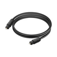 Câble audio numérique optique Toslink 1M neuf 2026 avec connecteur DVI pour HDTV, cordon audio en PVC, livraison directe