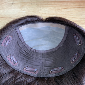 <span class=keywords><strong>Pelo</strong></span> humano remy de 18 pulgadas, base de seda <span class=keywords><strong>balayage</strong></span> marrón con 150% de densidad, trama de piel invisible <span class=keywords><strong>en</strong></span> la espalda, superventas - Product Image 6