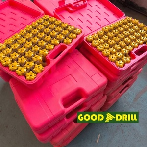 ドリルビットテーパーボタンメーカー38mm 7度60mmカーバイドAtlas Copcoボタンビット - Product Image 6