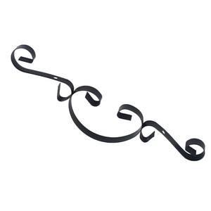 Plaque décorative d'angle en fer Wenzhou Platinum Link, noire, thermolaquée, style moderne et simple pour extérieur - Product Image 5