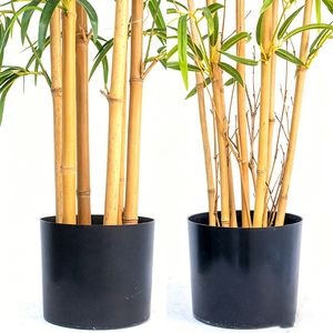 Set di Cespugli di Bambù Artificiali Premium con Più Steli, Vegetazione Artificiale per Design d'Interni e Spazi Commerciali - Product Image 3