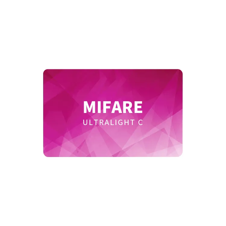 Wholesale Factory Price OEM ODM 13.56MHz Printable Rewritable RFID MF Ultralight C Smart NFC Card For Public Transportation