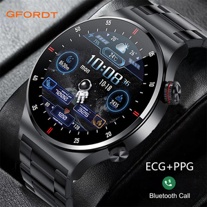 2023 nouveau Sport Tracker Smartwatch QW33 appareils portables montre intelligente hommes plein écran tactile montre intelligente Bt appel moniteur de fréquence cardiaque - Product Image 1