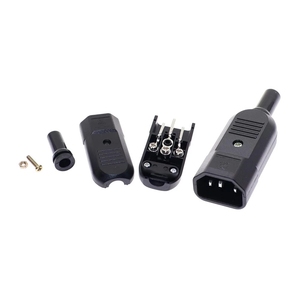 Conector de Cable recto IEC de <span class=keywords><strong>16A</strong></span> y 250V, conector de alimentación macho hembra, 3 pines, enchufe Industrial de CA - Product Image 4