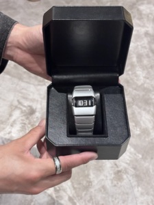 Retro Futuristic Fashion <strong>Digital</strong> Luminous Plastic Band <strong>Waterproof</strong> Men's Quartz <strong>Watch</strong> with Pointer Display 3BAR <strong>Watch</strong> - Product Image 4