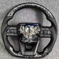Volant personnalisé en fibre de carbone pour Toyota Corolla, Hiace, Mark X, Prado 120, Yaris, RAV4, Innova, Vitz, Axio, Crown, 4Runner, Hilux
