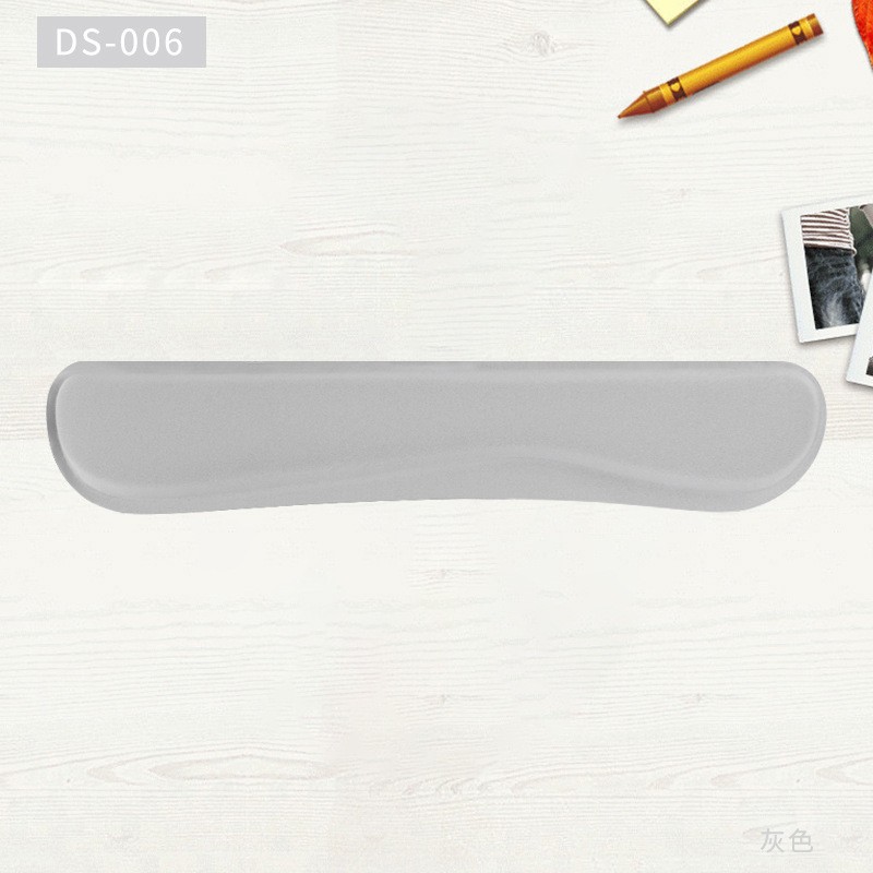 Light gray long wrist rest
