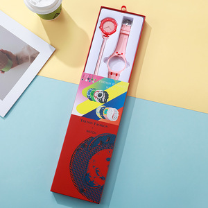 Kit de montres en silicone multicolores Royal Pop en gros avec cadran octogonal, montre-bracelet avec pendentif, coque détachable et boîte cadeau - Product Image 4