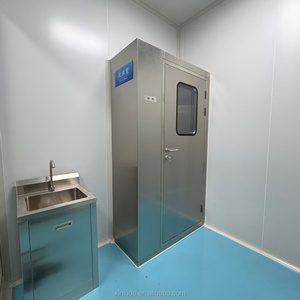 ห้องคลีนรู<span class=keywords><strong>ม</strong></span> GMP ห้องปฏิบัติการคลีนรู<span class=keywords><strong>ม</strong></span> ห้องอาบน้ำลมอัจฉริยะแบบมุม พร้อ<span class=keywords><strong>ม</strong></span>เครื่องล้างพื้นรองเท้า - Product Image 3