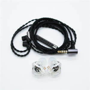 High Transparency Detachable Mmcx In Ear Headphones 2m <b>Cable</b> Qdc 0.78 Interface For Portable Audio Visual Use - Product Image 3
