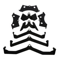 Ensemble d'accessoires de fitness en acier T-Bar V-Bar Mag Grip pour l'exercice du dos et la barre de traction des triceps Lat
