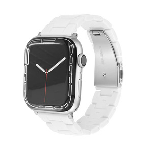 <span class=keywords><strong>Bracelet</strong></span> de montre en résine multicolore de luxe pour <span class=keywords><strong>Apple</strong></span> <span class=keywords><strong>Watch</strong></span> Series 4 5 6 7 8 9 10 <span class=keywords><strong>Ultra</strong></span> 49 mm - Product Image 3