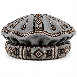 Gorros Afganos Premium para Hombre, Lana de Camello, Pakol Tradicional Hecho a Mano, Pashtun Chitrali, Gorro de Invierno Suave y Cálido, Topi, Gorros Afganos para Hombre - Product Image 4
