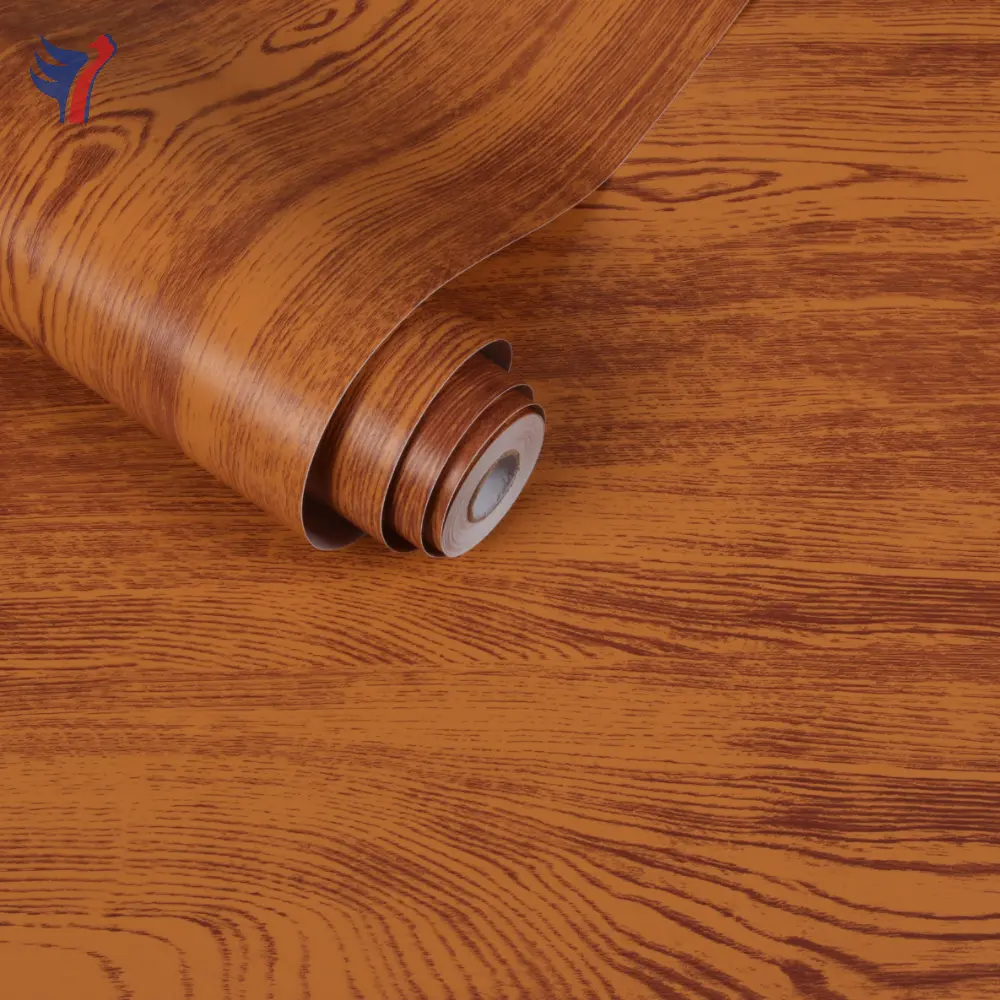 Jinyi H1491Wood фанера, клейкая ПВХ деревянная пленка, Настенная бумага для мебели и обоев шкафа