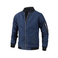 Blouson Bomber Hiver en Toile Durable pour Homme, Coutures Renforcées, Boucle Marteau, Coupe-Vent, Respirant, Écologique, Séchage Rapide