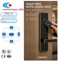 Cerradura Inteligente RFID para Puerta de Hotel, Cerradura con Tarjeta para Hotel, Control de Acceso