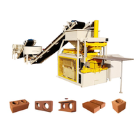 Machine de fabrication de briques d'argile, machine de petite entreprise, idées de bloc de sol stabilisé (ISSB), Machine de production de briques ISSB