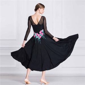 Vestido <span class=keywords><strong>de</strong></span> baile <span class=keywords><strong>de</strong></span> salón redondo <span class=keywords><strong>para</strong></span> <span class=keywords><strong>mujer</strong></span>, M-18247 <span class=keywords><strong>de</strong></span> gama alta, disfraz <span class=keywords><strong>de</strong></span> salsa y samba, <span class=keywords><strong>para</strong></span> práctica <span class=keywords><strong>de</strong></span> tango - Product Image 6