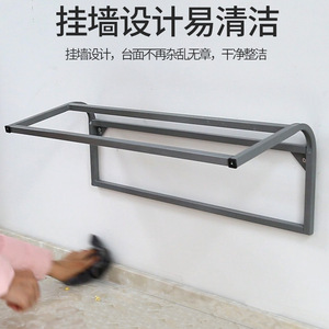Stainless Steel <b>Wall</b> Mounted Condiment <b>Rack</b> 1/9 Single Row 6 Compartment <b>Spice</b> Serving Bowls Kitchen Storage - Product Image 2