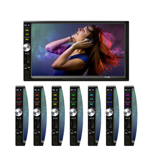 Đài Phát Thanh Xe Hơi Din Kép 7 Inch 7012B Màn Hình Cảm Ứng Máy Phát MP5 Video BT FM Camera Sau Máy Phát Thanh Ô Tô + Gương Liên Kết Âm Thanh Nổi Xe Hơi Android/IOS - Product Image 5