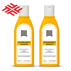 Botella OEM con etiqueta privada, champú mágico dorado, champú anticaspa para el cabello con control de aceite - Product Image 4