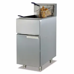 Industrial Chicken Fryer 22L KFC Frying Equipment Stainless Steel Frying Machine for Fast Food Retail