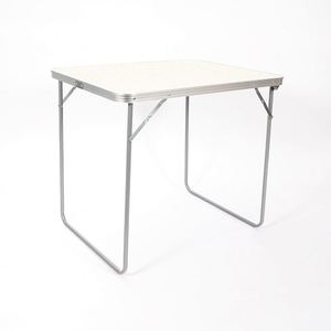 Heavy Duty Lightweight Aluminum <b>Folding</b> Picnic <b>Table</b> for Outdoor Camping and Courtyard - Product Image 2