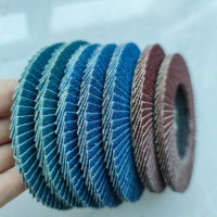 Disque à lamelles haute efficacité pour le meulage de l'acier au carbone, outil professionnel de travail des métaux, ISO MPA CE 115 mm, fourniture directe d'usine