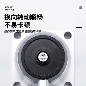 Vanne manuelle K34R6-8D/L/A/S, taille de port 1/2 pouce, vanne de commande pneumatique à deux positions et quatre voies pour systèmes pneumatiques - Product Image 4