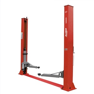 Precio barato 4200 KG Elevador de dos postes para automóviles Capacidad de 4,2 toneladas con desbloqueo manual de doble cara para taller de reparación de automóviles - Product Image 1