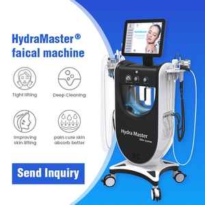 เครื่อง HydraMaster รุ่นใหม่ มัลติฟังก์ชั่น 9 in 1 สำหรับความงามระดับมืออาชีพ อุปกรณ์สปา Hydra Master เครื่องทำความสะอาดผิวหน้า <span class=keywords><strong>Aqua</strong></span> Facial - Product Image 1