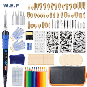 WEP-928D LCD Affichage Numérique professionnel outil d'art plume <span class=keywords><strong>de</strong></span> <span class=keywords><strong>pyrogravure</strong></span> <span class=keywords><strong>Bois</strong></span> Outils - Product Image 4
