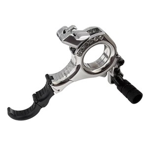 Disparador de Flechas de Alta Calidad, Placa Metálica de Latón, Dispensador de <span class=keywords><strong>3</strong></span> o 4 Dedos Intercambiables, Accesorio Práctico para Tiro con Arco - Product Image 6