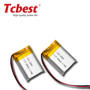 家用电器用UL/CB/KC/UN38.3/MSDS可充电3.7V 1200毫安时103040锂锂离子电池 - Product Image 5