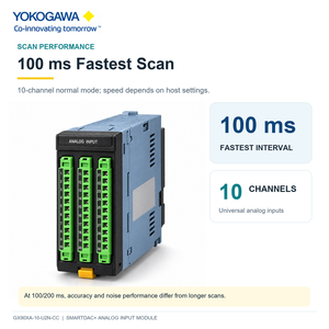 Módulo Registrador Sin Papel de Alta Precisión Yokogawa GX90XA-10-U2N-CC, Registrador de Datos de 10 Canales, Comunicación Ethernet, IP30 - Product Image 5