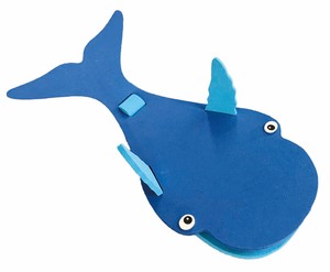 Excellente vente en gros BABYGREAT Jouets de bain animaux 3D 5mm d'épaisseur durables à construire soi-même pour enfants, sans phtalates, emballage en boîte couleur - Product Image 1