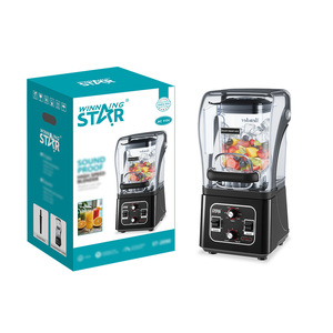 Licuadora Multifuncional Comercial Winningstar de 110V para Jugos, Leche de Soya y Smoothies; Licuadora Silenciosa - Product Image 1