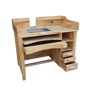 <span class=keywords><strong>โต๊ะ</strong></span>ทำงานช่างทอง JD10 Kinway DIY พร้อมลิ้นชัก <span class=keywords><strong>โต๊ะ</strong></span>ช่างทำเครื่องประดับ <span class=keywords><strong>โต๊ะ</strong></span>ทำงานไม้จริงสำหรับขาย - Product Image 1