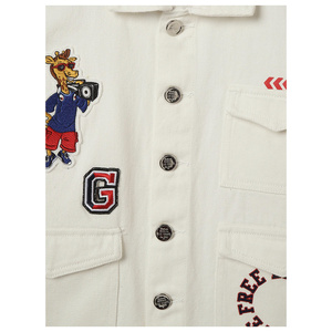 Chemises à manches longues imprimées pour enfants garçons Matériau en coton Doux et confortable Chemises imprimées à manches longues pour garçons Usage quotidien - Product Image 3