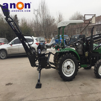 Traktor Pertanian Multiguna ANON Berkualitas Tinggi 50hp 4x4wd untuk Membajak dan Memuat dengan Loader