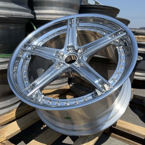 Jiangzao Custom ruedas pulidas forjadas de 2 piezas 5x112 5x114,3 5x120 18 19 20 21 22 23 24 pulgadas para AMG <span class=keywords><strong>GT</strong></span> <span class=keywords><strong>488</strong></span> 911 RS-series - Product Image 5