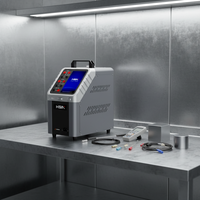 Calibrateur de température numérique portable à écran tactile, four d'étalonnage à bloc sec, contrôleur de température pour mesures électriques