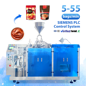 Automatic Multi-station Filler | Doypack Machine for Chili Sauce, Curry Sauce, Paste, Jam, Liquid, Premade, Pouch - Product Image 1