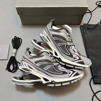 Chaussures de créateur de luxe tendance 2025 – Baskets décontractées pour hommes et femmes en cuir véritable et maille, qualité 5A, style course et marche