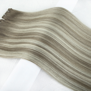 Extensiones <span class=keywords><strong>de</strong></span> Cabello Humano Virgen Ruso <span class=keywords><strong>de</strong></span> Doble Trama, Súper Finas y Ligeras, Invisibles y Cómodas - Product Image 3
