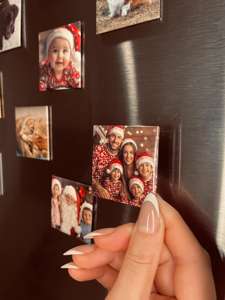 Regalo promocional de calidad Logotipo personalizado Fancy Dog Picture Nevera Clip magnético para notas - Product Image 2