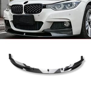 Splitter paraurti anteriore TIYPEOR per BMW F30 3 serie M Sport 2012 - 2018 con Splitter anteriore in fibra di carbonio - Product Image 1